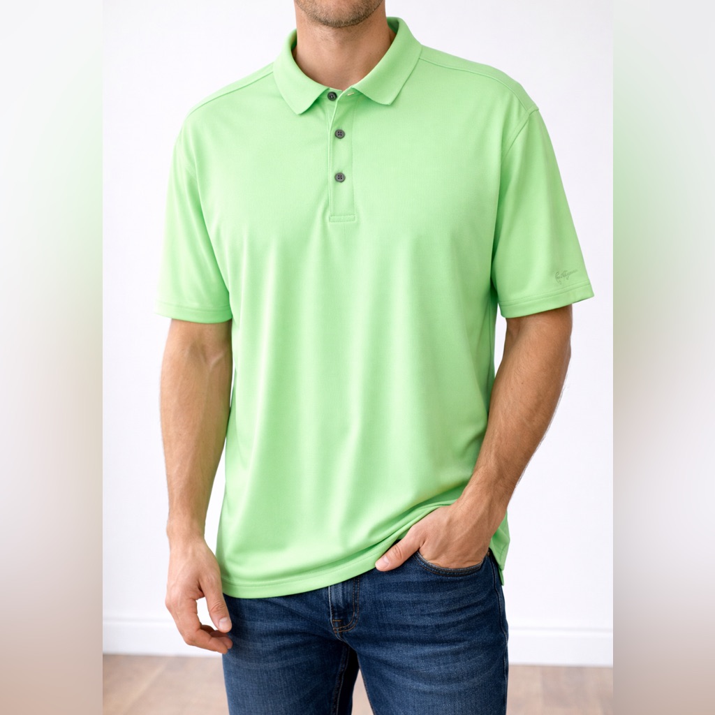 Hogan Light Green Polo Shirt